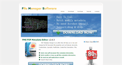 Desktop Screenshot of pdfmetadataeditor.com